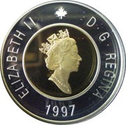 2 Dollars - Elizabeth II Polar bear, Silver Proof Issue obverse image