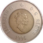 2 Dollars - Elizabeth II Polar bear obverse image