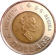 2 Dollars - Elizabeth II Knowledge obverse image