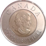 2 Dollars - Elizabeth II Quebec City obverse image