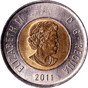 2 Dollars - Elizabeth II Boreal Forest obverse image