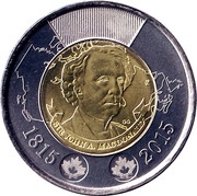 2 Dollars - Elizabeth II Sir John A. MacDonald reverse image