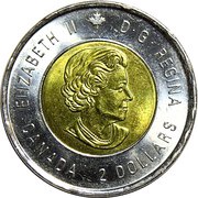2 Dollars - Elizabeth II Remembrance obverse image