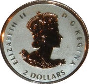 2 Dollars - Elizabeth II Longest Reigning Sovereign obverse image