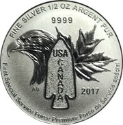 2 Dollars - Elizabeth II First Special Service Force, Canada, 2016-2021 reverse image