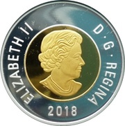 2 Dollars - Elizabeth II Colored obverse image