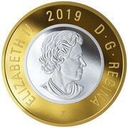 2 Dollars - Elizabeth II Ours polaire obverse image