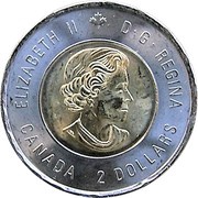 2 Dollars - Elizabeth II D-Day obverse image