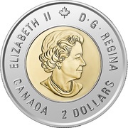 2 Dollars - Elizabeth II Victory obverse image