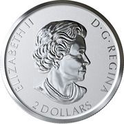 2 Dollars - Elizabeth II Great-Horned Owl obverse image