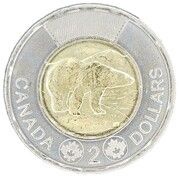 2 Dollars - Charles III, Canada, 2023-2024 reverse image