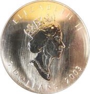 3 Dollars - Elizabeth II Hologram SML fractionnal set; 1⁄4 oz obverse image