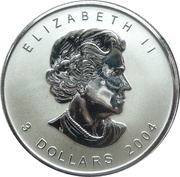 3 Dollars - Elizabeth II SML fractionnal set; ¼ oz obverse image
