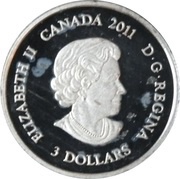 3 Dollars - Elizabeth II April - Diamond obverse image