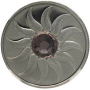 3 Dollars - Elizabeth II June - Alexandrite, Canada, 2011 reverse image