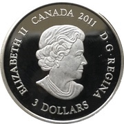 3 Dollars - Elizabeth II July - Ruby obverse image