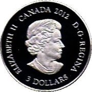3 Dollars - Elizabeth II 2012 Birthstones Set obverse image