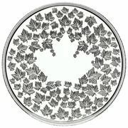 3 Dollars - Elizabeth II Maple Leaf Impression, Canada, 2013 reverse image