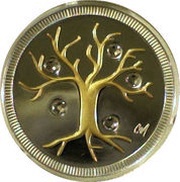 3 Dollars - Elizabeth II Jewel of Life, Canada, 2014 reverse image