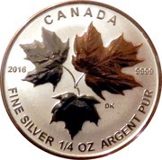 3 Dollars - Elizabeth II Longest Reigning Sovereign, Canada, 2016 reverse image