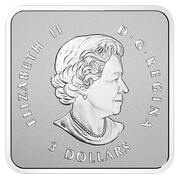 3 Dollars - Elizabeth II Maple Leaf Quartet obverse image