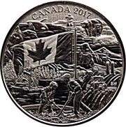 3 Dollars - Elizabeth II Spirit of Canada, Canada, 2017 reverse image