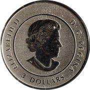3 Dollars - Elizabeth II Heart of Our Nation obverse image