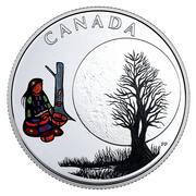 3 Dollars - Elizabeth II Sugar Moon, Canada, 2018 reverse image