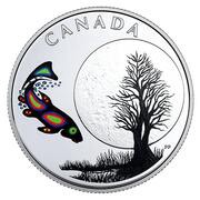 3 Dollars - Elizabeth II Sucker Moon, Canada, 2018 reverse image