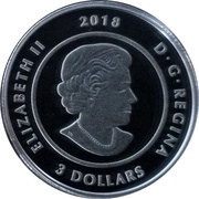 3 Dollars - Elizabeth II Spirit Moon obverse image