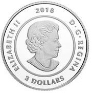 3 Dollars - Elizabeth II Strawberry Moon obverse image