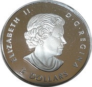 3 Dollars - Elizabeth II Celebration of Love obverse image