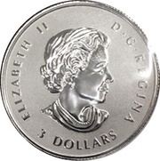 3 Dollars - Elizabeth II D-Day : Juno 1944-2019 obverse image