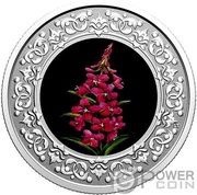 3 Dollars - Elizabeth II Yukon; Fireweed, Canada, 2021 reverse image