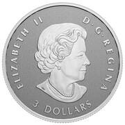 3 Dollars In the name of Elizabeth II; SML fractionnal set; 1⁄10 oz obverse image