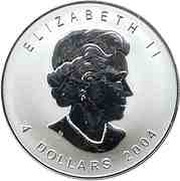 4 Dollars - Elizabeth II SML fractionnal set; 1⁄2 oz obverse image