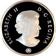 4 Dollars - Elizabeth II Parasaurolophus obverse image