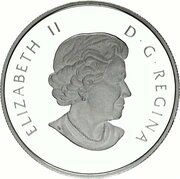 4 Dollars - Elizabeth II Euoplocephalus tutus obverse image