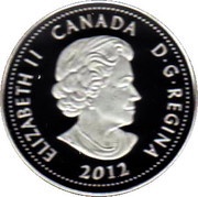 4 Dollars - Elizabeth II War of 1812; Tecumseh obverse image