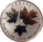 4 Dollars - Elizabeth II Longest Reigning Sovereign, Canada, 2016 reverse image