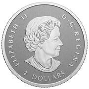 4 Dollars In the name of Elizabeth II; SML fractionnal set; 1 oz obverse image