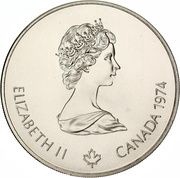 5 Dollars - Elizabeth II Canoeing obverse image