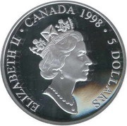 5 Dollars - Elizabeth II Norman Bethune obverse image