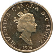 5 Dollars - Elizabeth II The Viking Settlement obverse image