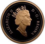 5 Dollars - Elizabeth II First Gold Coins obverse image