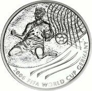 5 Dollar - Elizabeth II FIFA World Cup, Canada, 2003 reverse image