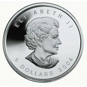5 Dollars - Elizabeth II SML fractionnal set; 1 oz obverse image