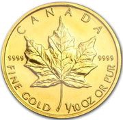 5 Dollars - Elizabeth II 4th Portrait; GML Bullion Coinage, Canada, 2004-2015 reverse image