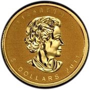 5 Dollars - Elizabeth II Royal Canadian Mint Refinery obverse image