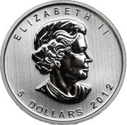 5 Dollars - Elizabeth II Cougar obverse image
